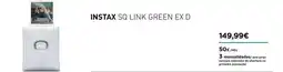 El Corte Inglés Instax - sq link green ex d promoção