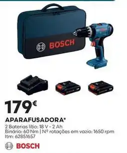 Bricomarché Bosch - aparafusadora promoção