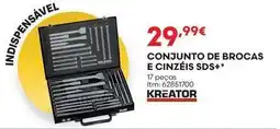 Bricomarché Conjunto de brocas e cinzeis sds+ promoção