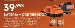 Bricomarché com - bateria + carregador promoção