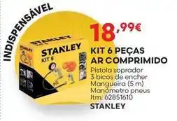 Bricomarché Stanley - kit 6 pecas ar comprimido promoção