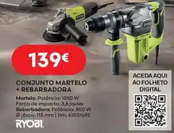 Bricomarché Conjunto martelo + reba abadora promoção