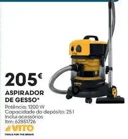 Bricomarché Vito - aspirador de gesso promoção