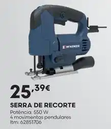 Bricomarché Serra de recorte promoção