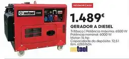 Bricomarché A+ - gerador a diesel promoção