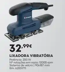 Bricomarché Lixadora vibratoria promoção