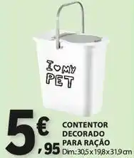E.Leclerc Dim - contenitori decorado para racao promoção