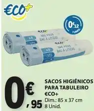 E.Leclerc Eco+ - sacos higienicos para tabuleiro promoção
