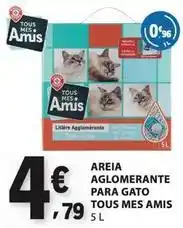 E.Leclerc Tous - areia aglomerante para gato promoção