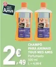 E.Leclerc Tous - champo para animais promoção