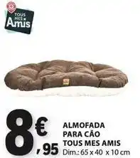 E.Leclerc Tous - almofada para cao promoção