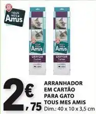 E.Leclerc Tous - arranhador em cartao para gato promoção