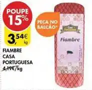 Casa portuguesa - fiambre