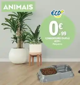 E.Leclerc €co+ - comedouro duplo eco+ promoção
