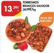 Pingo Doce Torresmos brancos salsicor promoção