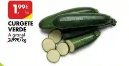 Pingo Doce A+ - curgete verde promoção