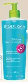 Pingo Doce Bioderma - sébium gel moussant promoção