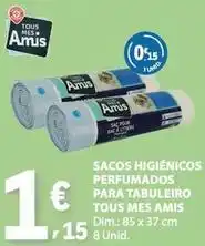 E.Leclerc Tous - sacos higienicos perfumados para tabuleiro promoção
