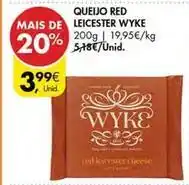 Pingo Doce Queijo red leicester promoção
