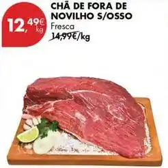 Pingo Doce Chá de fora de novilho s/osso promoção