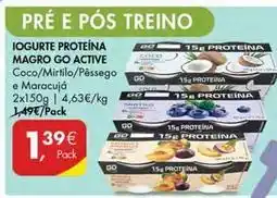 Pingo Doce Purina - iogurte proteína magro go active promoção