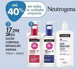 Pingo Doce Neutrogena - loção corporal promoção