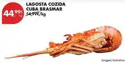 Pingo Doce Brasmar - lagosta cozida cuba promoção