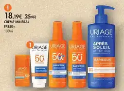 Pingo Doce Uriage - creme mineral fps50+ promoção