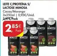Pingo Doce Mimosa - leite c/proteína s/lactose promoção