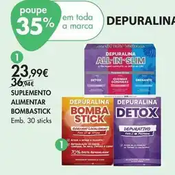 Pingo Doce Depuralina - suplemento alimentar bombastick promoção