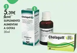 Pingo Doce Cholagutt - suplemento alimentar a gotas promoção