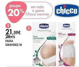 Pingo Doce Chicco - faixa gravidez promoção