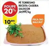 Pingo Doce Pe torresmo receita caseira salsicor promoção