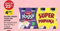 Pingo Doce Yoggi - iogurte liquido yggi sem lactose promoção