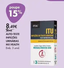Pingo Doce Auto-teste infecoes urinárias promoção