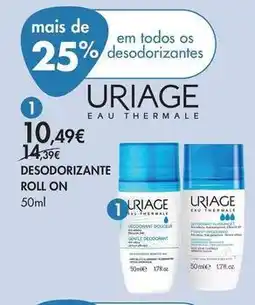 Pingo Doce Uriage - desodorizante roll on promoção