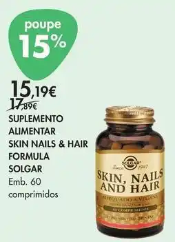 Pingo Doce A+ - suplemento alimentar skin nails & hair formula promoção