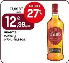Intermarché Grant's - whisky promoção