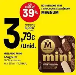 Intermarché Magnum - gelado mini promoção