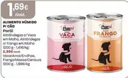 Intermarché Porsi - alimnto humido p/cao promoção