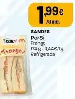 Intermarché Porsi - sandes frango promoção