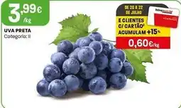 Intermarché Uva preta promoção