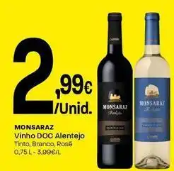 Intermarché Monsaraz - vinho doc alentejo promoção