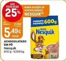 Intermarché Nestlé - achocolatado em po nesquik promoção