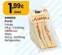 Intermarché Porsi - sandes promoção