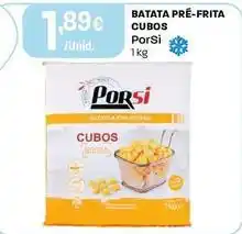 Intermarché Porsi - batata pré-frita cubos promoção