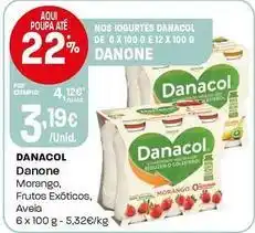 Intermarché Danone - danacol morango promoção