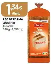 Intermarché Chabrior - pão de forma promoção
