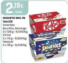 Intermarché Nestlé - iogurte mix-in promoção