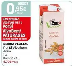 Intermarché Porsi vivabem - bebida vegetal promoção